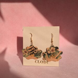 Boucles d'oreilles Végétale