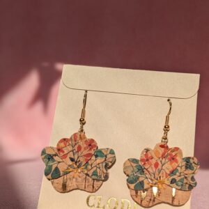 Boucles d'oreilles Herbier