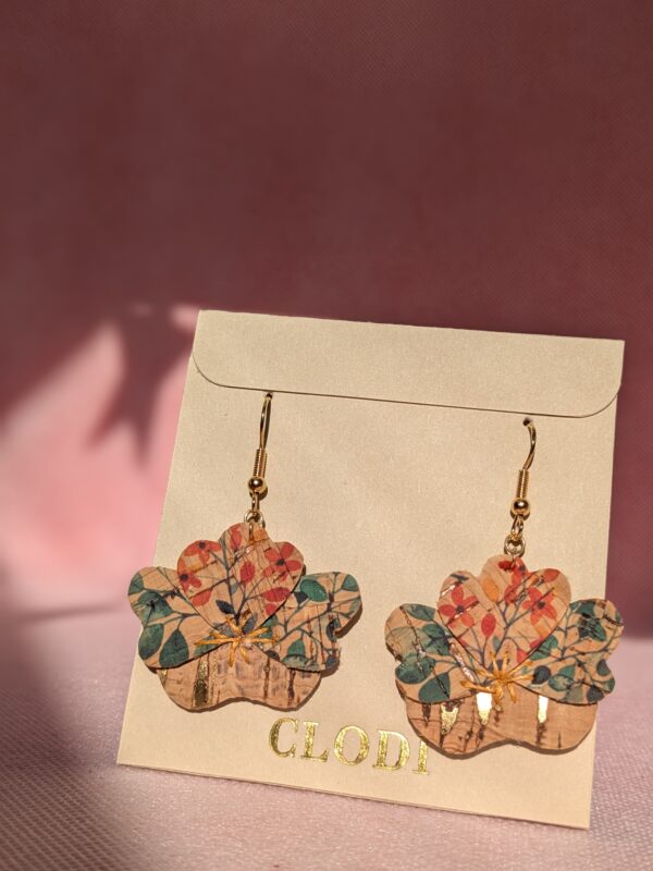 Boucles d'oreilles Herbier