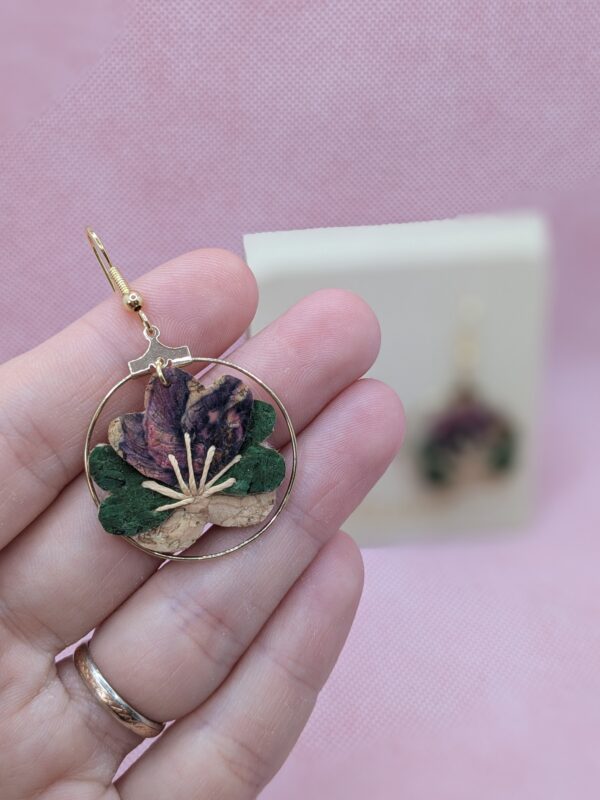 Boucles d'oreilles Botanique – Image 4