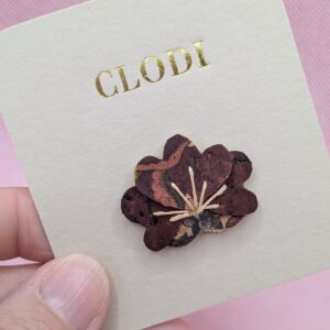 Pin's fleur d'automne